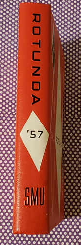 ROTUNDA, YEARBOOK, SOUTHERN METHODIST UNIVERSITY, HARDCOVER, 1957 - Picture 9 of 10