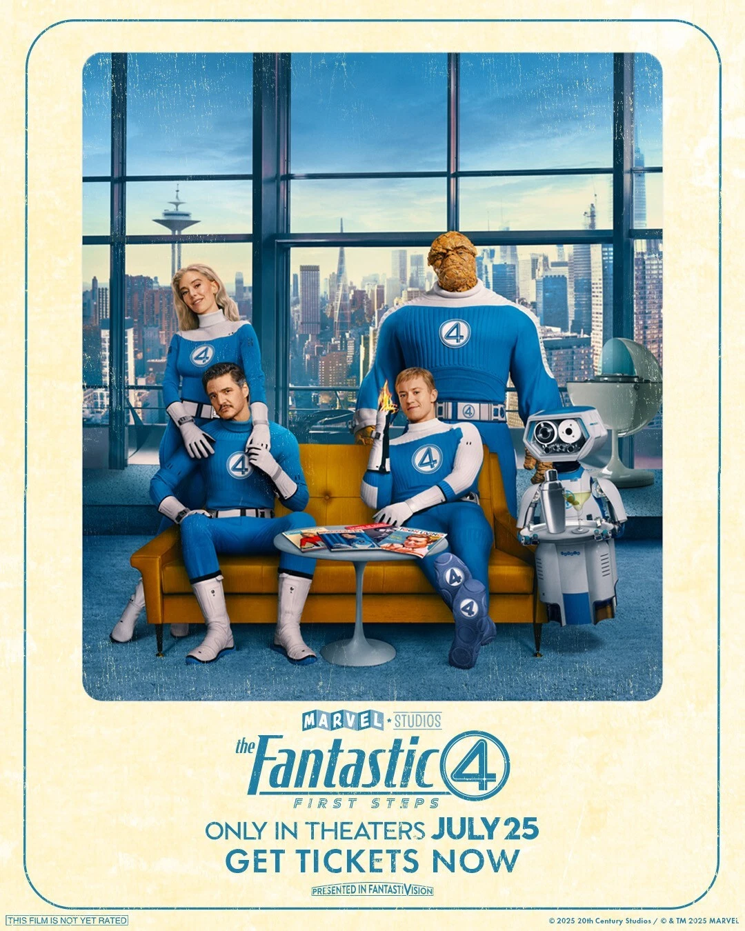 The Fantastic Four: First Steps Premium Matte Poster