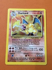 Charizard 4/102 Set Base Holo LP+