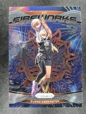 2024 Panini Prizm WNBA #5 DiJonai Carrington Fireworks Connecticut Sun