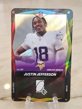 2025 UNO NFL Elite Alt Jerseys Wild Card Flux Vikings Justin Jefferson 💎