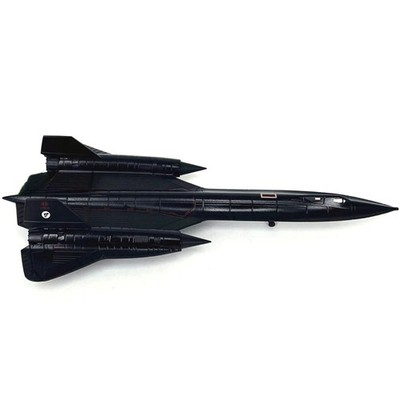 New 1/200 Diecast Alloy USAF SR-71 Blackbird Airplane Aircraft Finished Model