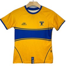 Tigres UANL atletica Soccer Jersey Yellow Size Youth Size Small Mexico Authentic