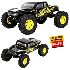 Hobby Plus 1/18 CR 18P PRO Brushless Juice Up 4X4 RTR Rock Crawler - Yellow