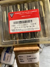 Vermont 3/8-24 GH3 Tap, 3 Flute, SP PT PLG MADE IN USA (Pack of 6)