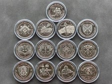 Ukraine 10 Hryven 2022-2025 – "Armed Forces of Ukraine" (13 coins, in capsules)