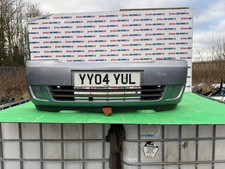 VAUXHALL Meriva MPV 5DR MK1 2004 ENJOY 8V SILVER 4AU FRONT BUMPER MARKS