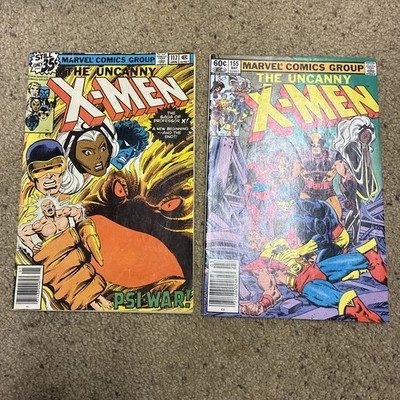 Uncanny X-men #117 Shadow King❗️アメコミリーフ UNCANNY X-MEN # 117 and 155 1ST SHADOW KING AND 1ST BROOD