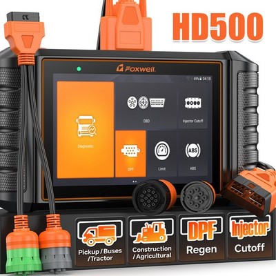 Heavy Duty Truck Scanner Diesel Scaner Diagnostic Tool DPF Regen Injector Cutoff