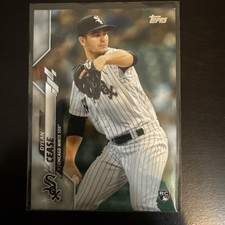 2020 Topps Dylan Cease 326 RC Rookie Card White Sox Blue Jays. rookie card picture