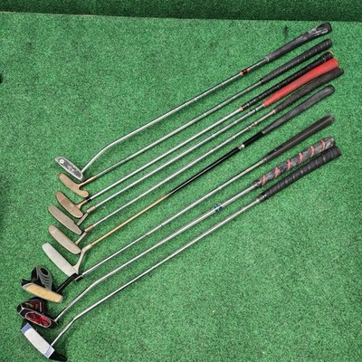 Lot of 9 Golf Putters Putter Lot Ping B60 COPPER A Blade Stan Thompson Knight