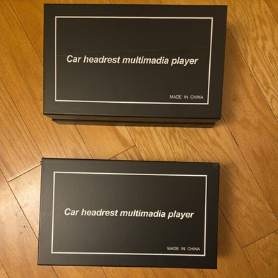 Android Headrest Car HDMI TV Monitor For Mercedes-Benz Rear Seat Entertainment