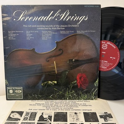 The Jaques Orchestra & Alan Barlow   Serenade For Strings 12  Vinyl MFP 2135 VG+