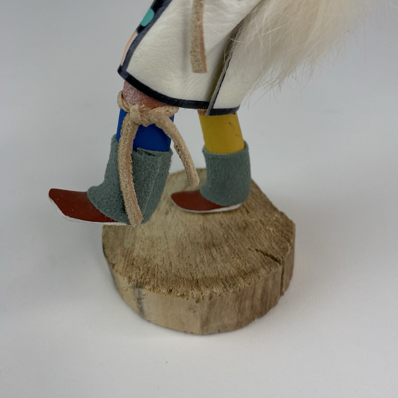 Native American Navajo Kachina Katsina Doll  7" Hand Made Artist Signed