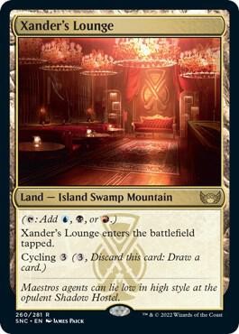1x Xander's Lounge - Streets of New Capenna - NM  -  MTG