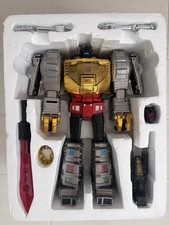 GigaPower GP HQ-01R Superator Chrome Transformers Masterpiece Grimlock READ