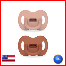 Suavinex Color Essence Sx Pro Silicone Baby Pacifier 2Pk Made 100 Soft Silicone