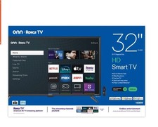 Television Onn 32" Smart Roku Clase 720p Smart HD 32 Pulgadas