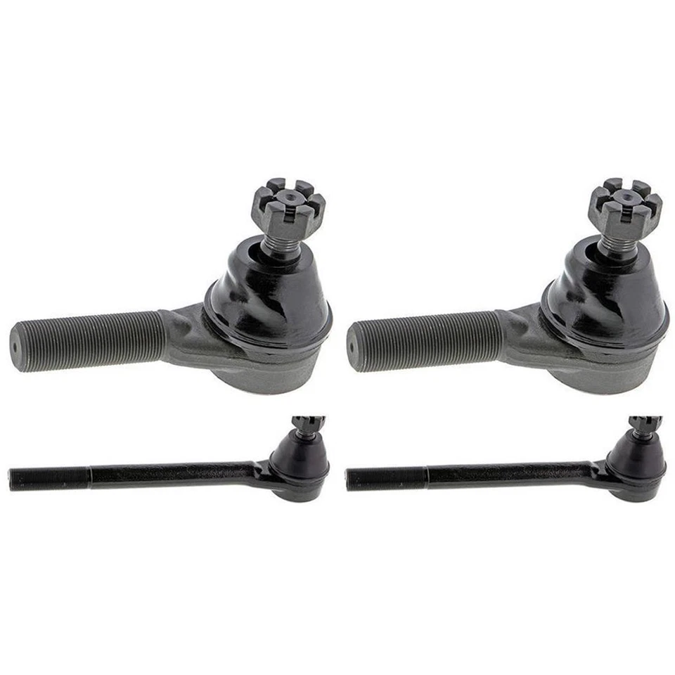 Extremo de varilla de dirección exterior delantero interior delantero para Dodge D350 1989-1993 Foto 2 de 2