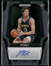2024-25 Panini Prizm Black PJ Hall RC Rookie Signatures #RS-PJH