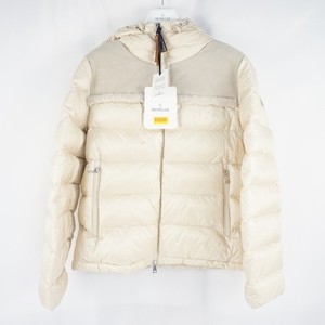 MONCLER フード付きミリタリージャケット サイズ3 ベージュ Moncler