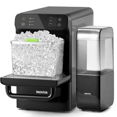 Nugget Ice Maker, 40 Lbs/24H Soft & Chewable Nugget Ice Machine with 1.2-Gallon