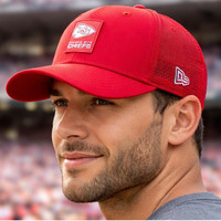 Kansas City Chiefs Nfl Seitenlinie 2025 New Era 9Seventy Lkw Stretch Snap Cap