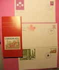 1982 Canada Post 3 FDCs with Postal Info Folder