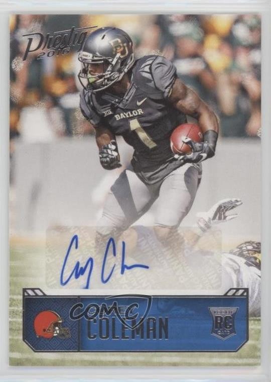 2016 Panini Prestige Rookie Signatures Corey Coleman #CCO Auto RC n0c