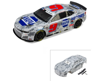 #ad Pro Line Chase Elliott #9 NAPA Chevy Camaro Pre Painted Body Digital Camo 371723 $46.99