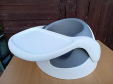 Mamas & Papas Snug Floor Seat With Tray Grey Baby Seat