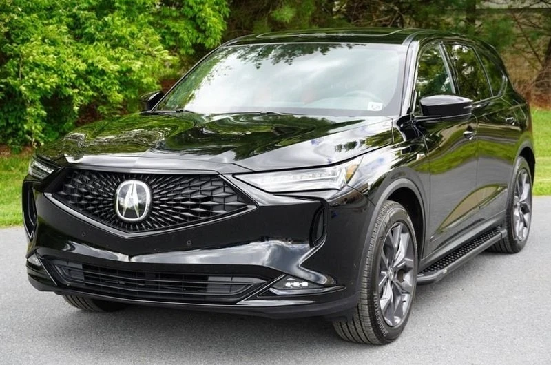 For Acura MDX 2022-2024 Romik 62120419 5.5" RAL Series Black Running Boards Foto 4 de 4