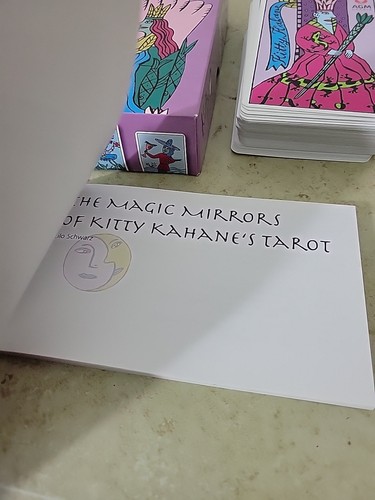RARO MAZZO DI CARTE TAROCCHI 2006 fuori stampa Kitty Kahane con LIBRO set completo inglese - Foto 2 di 11