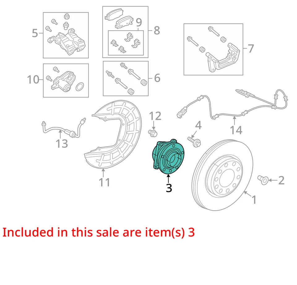 Buje trasero tracción delantera compatible con Cherokee 10196235 14-17 Foto 4 de 4