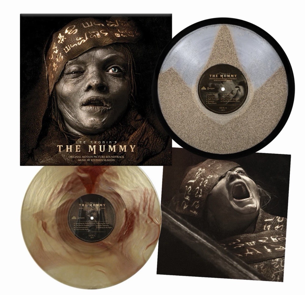 MUCC ムック FROM THE MOTHERSHIP/UNDERGROUND The Mummy Lee Cronin Sand Filled Vinyl Soundtrack Waxwork 07/26