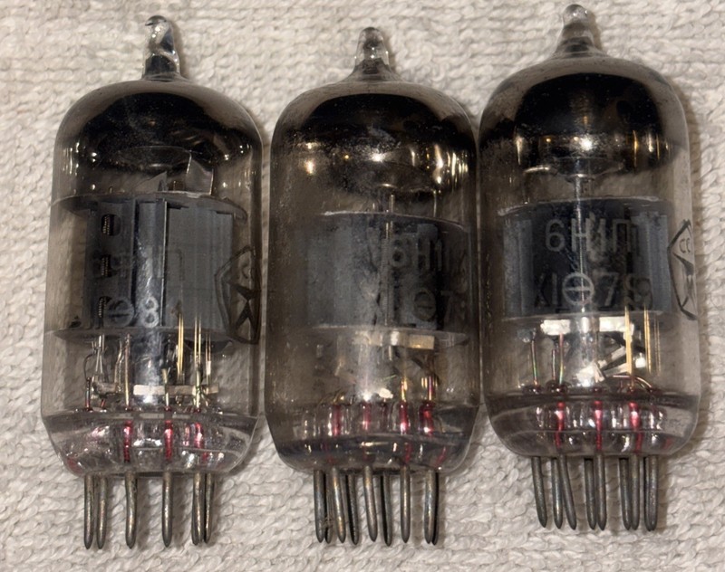 3 6H1N 6Н1П Russian Vacuum Tubes
