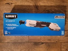 HART 20-Volt 3/8-Inch Battery-Powered Ratchet Kit, (1) 1.5Ah Lithium-Ion Battery