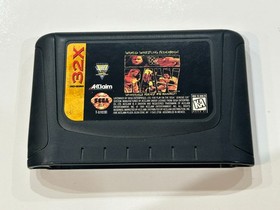 WWF Raw (Sega 32X, 1995) Game in Cracked Case (No Manual) Nice!