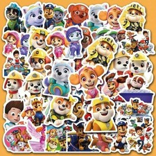 Paw Patrol 85PCS Cool Cute PAW Patrol Stickers PVC Decal Decoration Phone Skateb