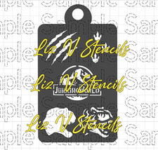 Jurassic World - Face Painting STENCIL