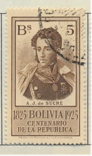 Bolivia Stamp Scott #159, Used