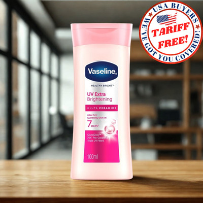 1x VASELINE Healthy Bright Lotion UV Extra Brightening 100ml FREE SHIPPING