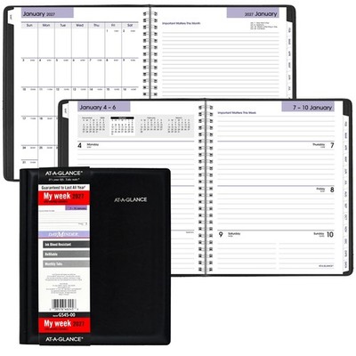 At-A-Glance 2027 G545-00 DayMinder Weekly Monthly Planner, 7 x 8-3/4''