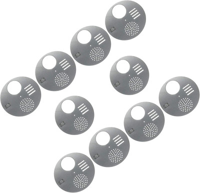 WEICHUAN 10PCS Bee Hive Nuc Box Entrance Gates, Entrance Disc (Diameter:4.84'') -