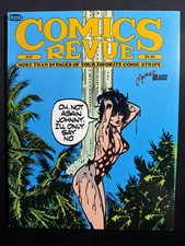 Comics Revue #47 1990 Fumetti Intervista Rivista Modest Blaise Copertina VF