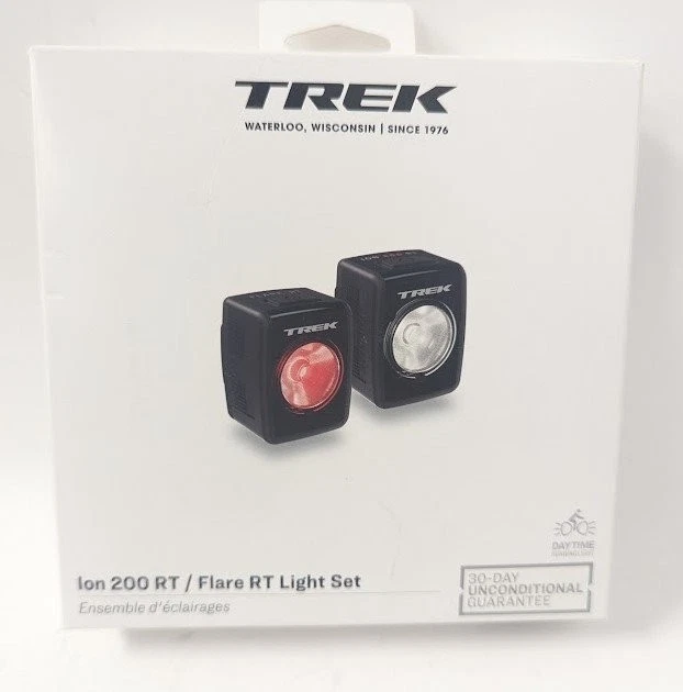 TREK Ion 200 RT / Flare RT Bike Light Set | BLACK | for sale