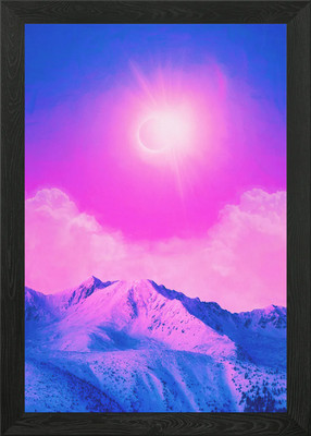 Zenith gerahmtes Wandbild Poster Leinwanddruck Bild