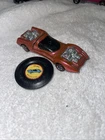 Vintage Hot Wheels Redline 1970 Hot Pink Mod Quad with badge