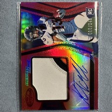 2020 Panini Certified Freshman Fabrics Rookie  Auto Broncos KJ Hamler 86/249