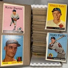 1958 Topps Baseball Set Builder Lot Of 240+ Cards Low Grade